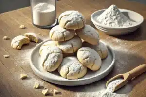 What happens if you put too much flour in cookies?