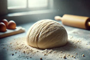 Overmixed dough