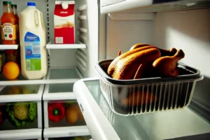 How long can Costco rotisserie chicken last in the fridge?